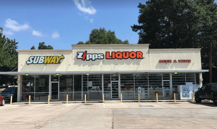 Conroe Highway 105 liquor store