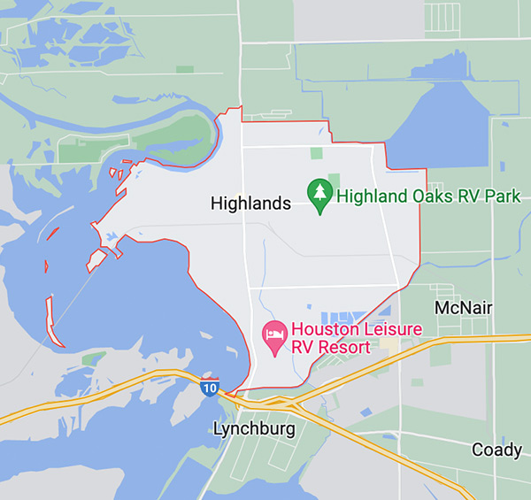 Zipps Liquor Store In Highlands, Texas