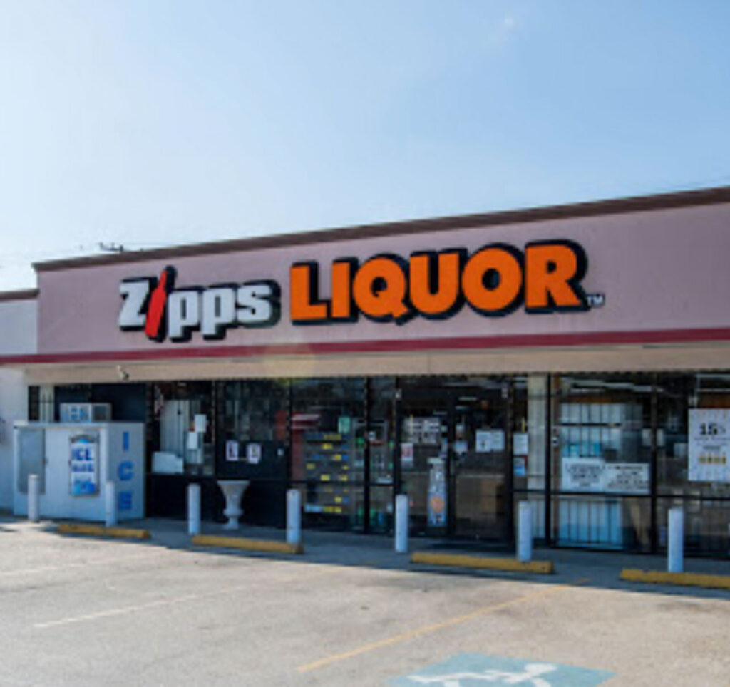 Zipps Liquor Store In Willis, Texas