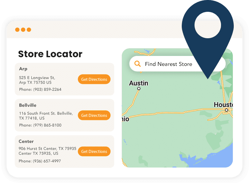 Store Locator Browser