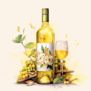 calories in a bottle of white wine