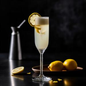 Classic Gin Fizz Cocktail