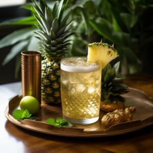 Pineapple Bombshell Cocktail