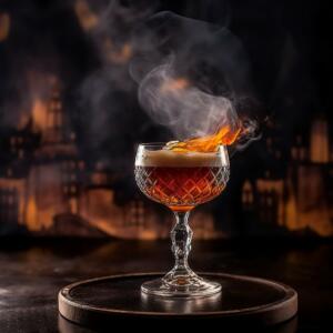 Smoky Cokey cocktail