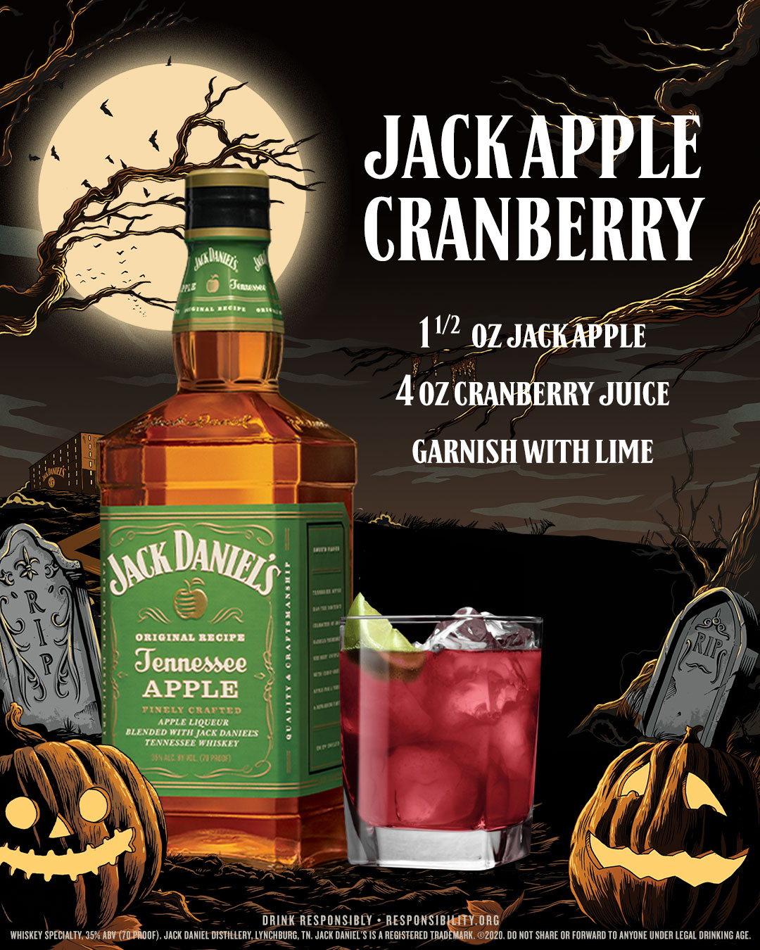Spooky Sips Jack Daniel's Halloween Cocktail Recipes