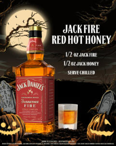 Jack Fire Red Hot Honey cocktail