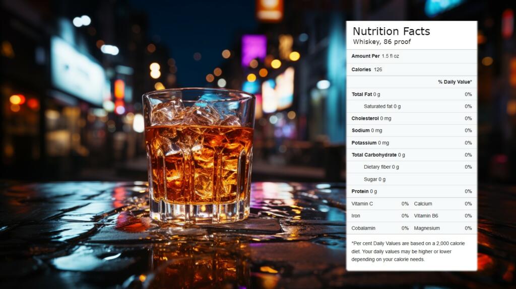 Nutrition Facts How Many Calories In A Shot Of Whiskey?