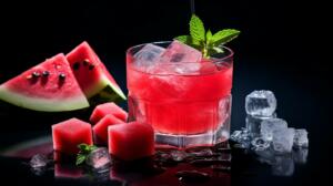 watermelon soju cocktail