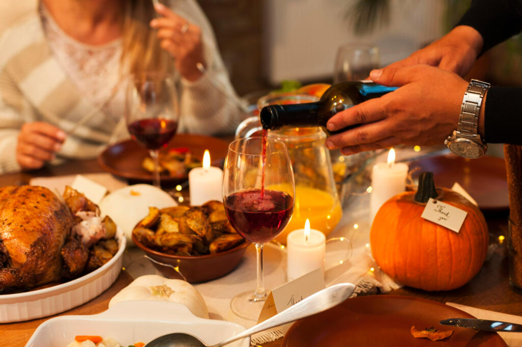 wine pairing Thanksgiving