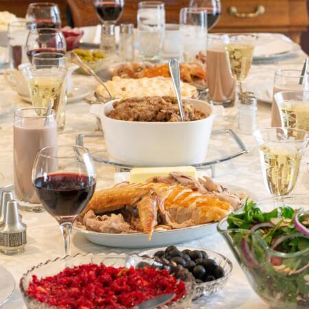 Thanksgiving wine pairings