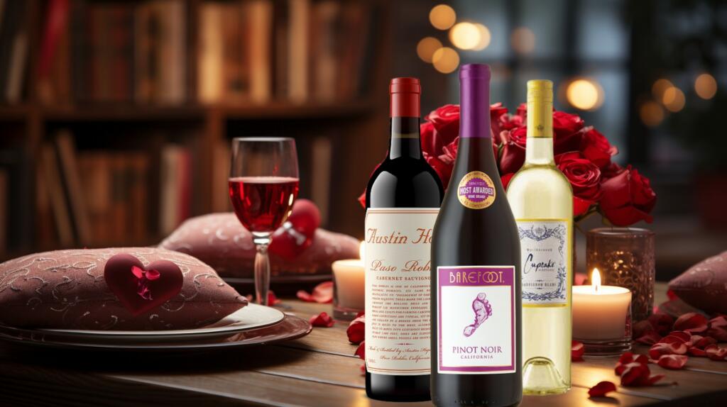 Valentine's day wine