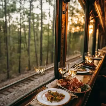 Food on the train