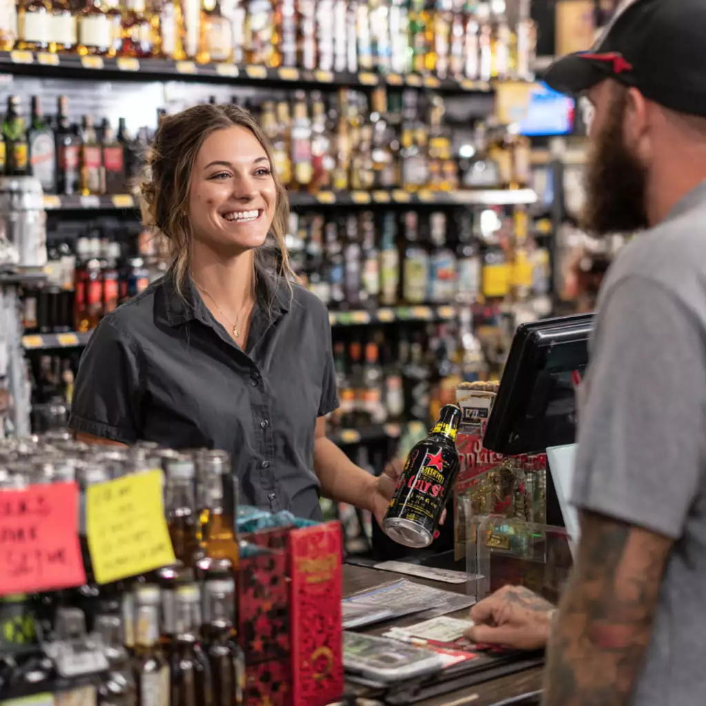 Local liquor store