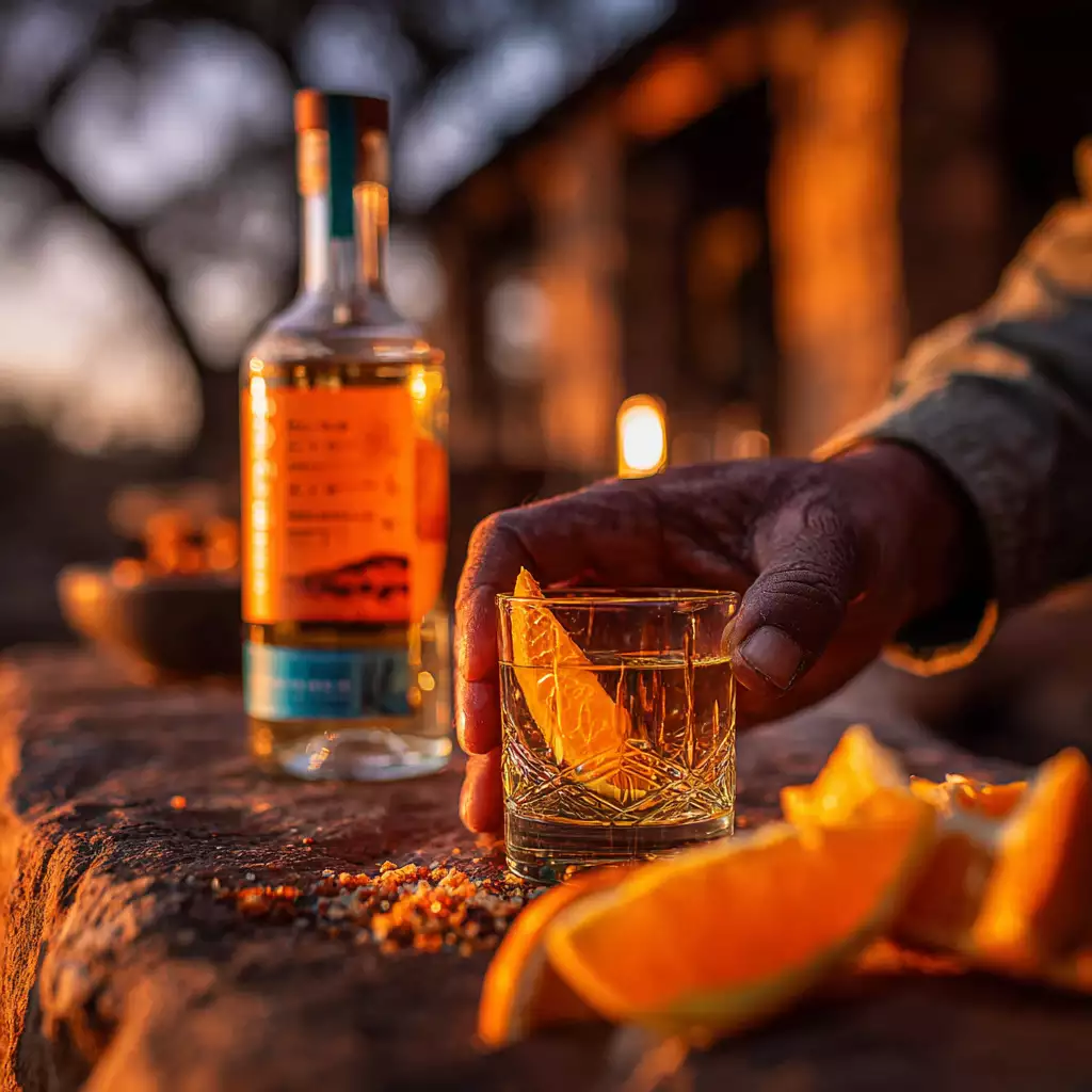 Mezcal drink
