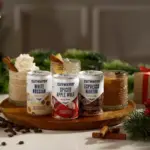 Cutwater ready-to-drink cocktails served at a Texas holiday party table