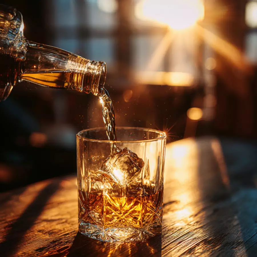 Allocated Whiskey Season in Texas: E.H. Taylor & Buffalo Trace Antique Collection Arrivals Allocated bourbon being poured into a whiskey glass at Zipps Liquor Texas.