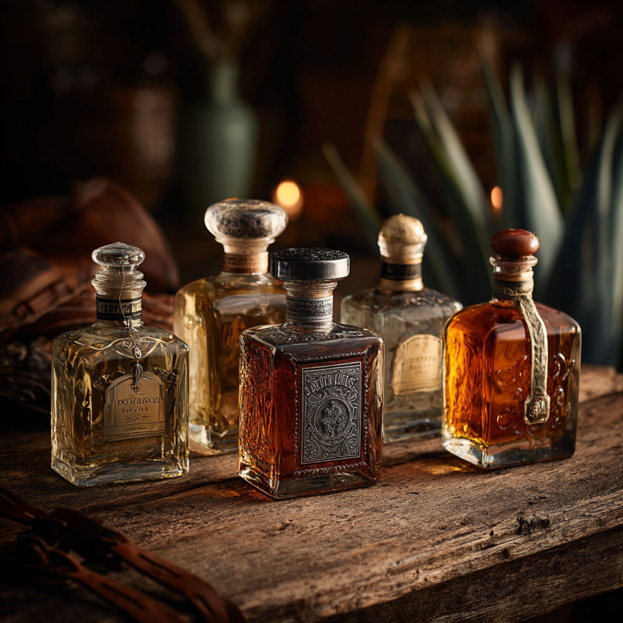 Various tequila bottles including blanco, reposado, and añejo displayed at Zipps Liquor Texas store