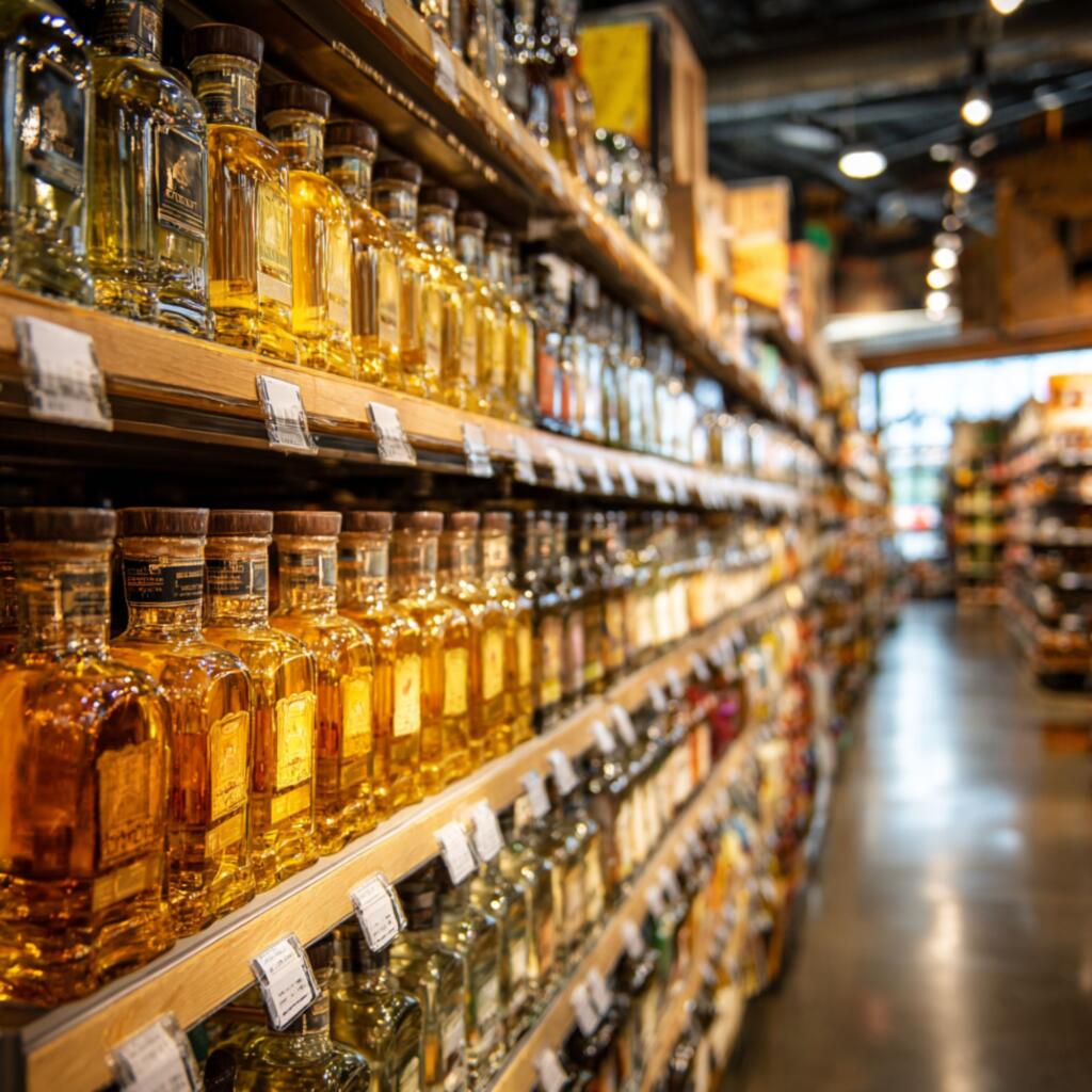 Texas Tequilas You Need to Try: Smooth Sippers, Margaritas, and Craft Picks Wide selection of tequila bottles on shelves at Zipps Liquor store in Texas showing blanco, reposado, and añejo options
