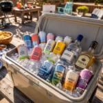 Countdown to Labor Day: Cooler-Stocking Guide for RTDs, Vodka, and Tequila Cooler packed with RTDs, vodka, tequila, and Texas craft beer for a Labor Day cookout