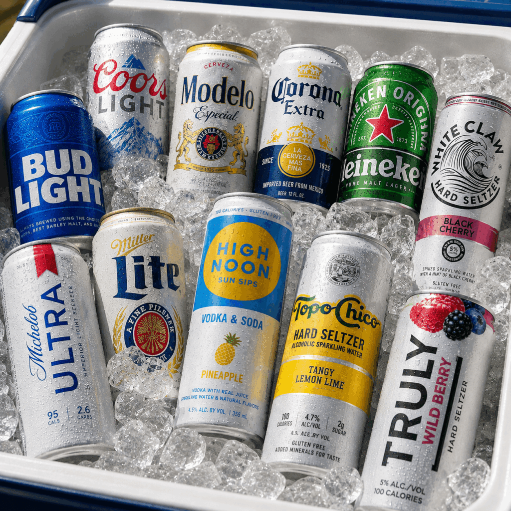 Game Day Guide for Nacogdoches, Beer and Spirits for SFA Fans A beer and seltzer cooler selection for game day at Zipps Liquor