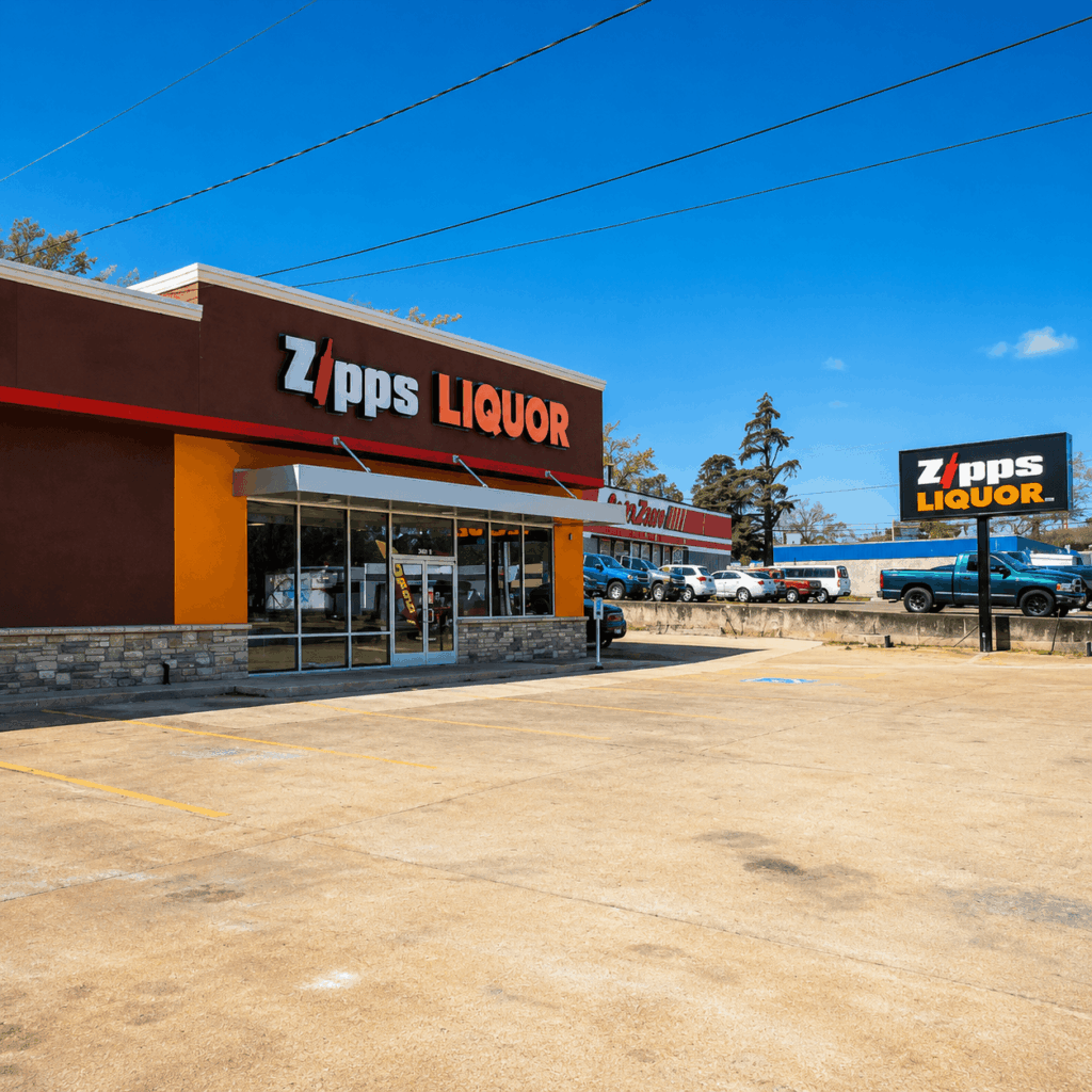Game Day Guide for Nacogdoches, Beer and Spirits for SFA Fans Zipps Liquor Nacogdoches store exterior
