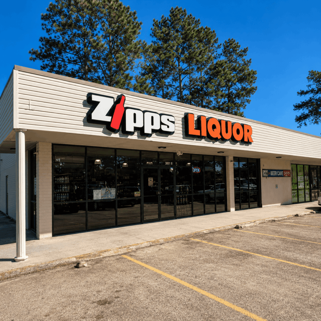  Zipps Liquor storefront serving the Spring and Woodlands, TX area 